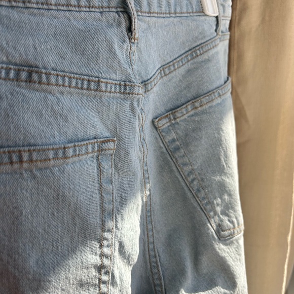 Wild Fable 90s Relaxed Straight Leg Glitter Jeans Size 10 - Picture 8 of 8